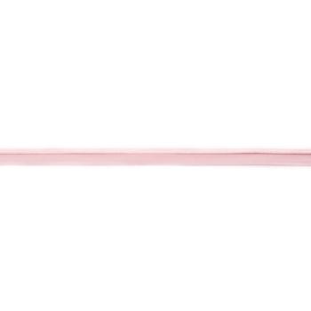 elastisches Glanz-Paspelband Babyrosa